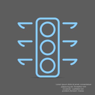 trafik ışıkları web simgesi