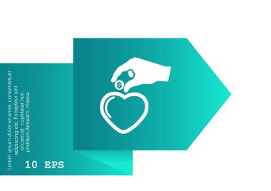 iş simgesi, vektör resimleme 