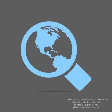 iş simgesi, vektör resimleme 