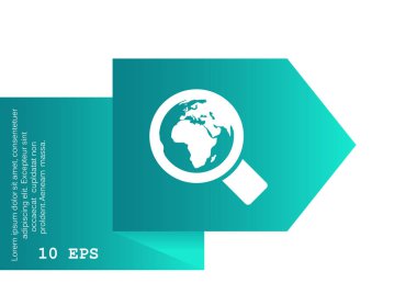 iş simgesi, vektör resimleme 