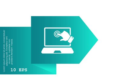 İşlem web simgeye dokunun