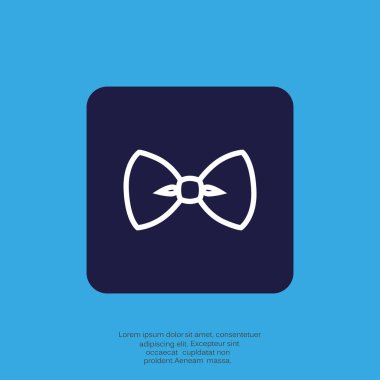 düz simgesi giyim, illüstrasyon vektör