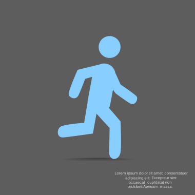 man simgesi vektör illüstrasyonu