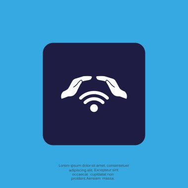 Bize kutsal kişilerin resmi web. vektör tasarımı