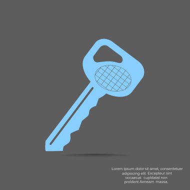 Basit anahtar web simgesi