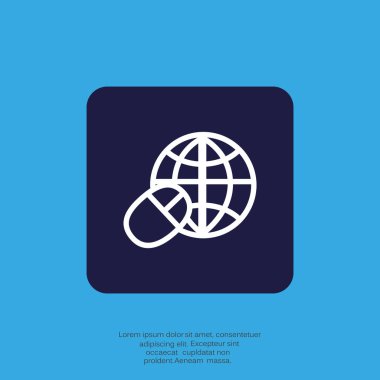 erişim simgesi vektör illüstrasyonu