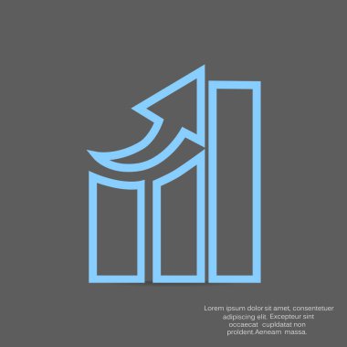 iş diyagramı düz kutsal kişilerin resmi, vektör çizim