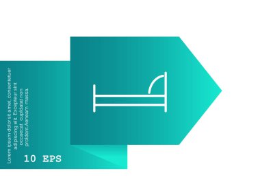 Tıp simgesi, vektör illüstrasyonu 