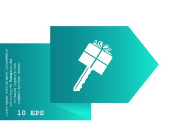 hediye anahtar simgesi