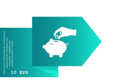 iş simgesi, vektör resimleme 