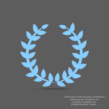 Kazanan çelenk simgesi