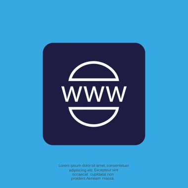 Internet bağlantı işaret illüstrasyon vektör