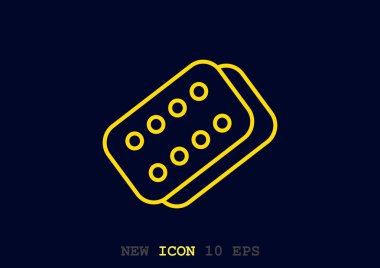 tıbbi simge, vektör illüstrasyonu 