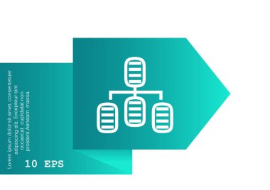 konuşma simge vektör çizim