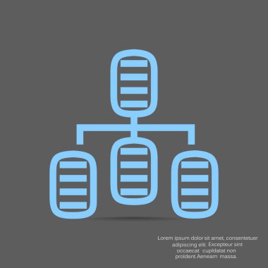 konuşma simge vektör çizim