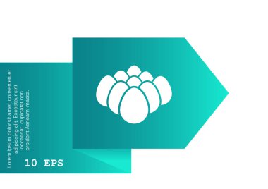 yiyecek simgesi, vektör illüstrasyonu 