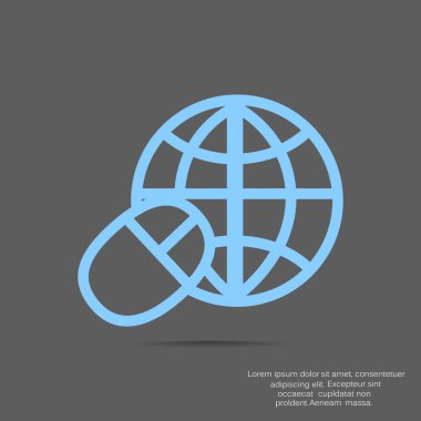 erişim simgesi vektör illüstrasyonu