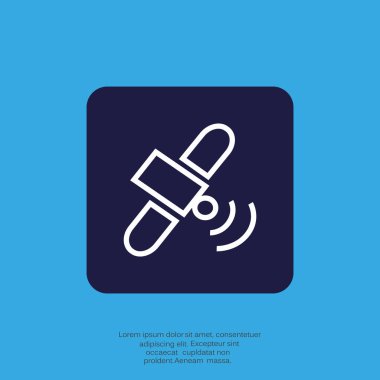 Telekomünikasyon simge vektör çizim