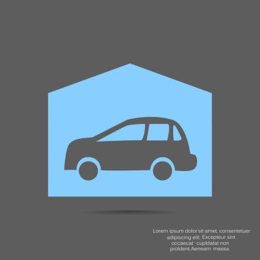 basit araç simgesini