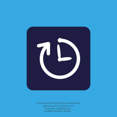 İzle web simgesi. vektör tasarımı