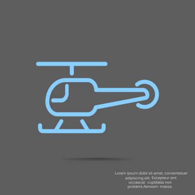 Helikopter işareti simgesi
