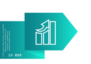 iş diyagramı düz kutsal kişilerin resmi, vektör çizim