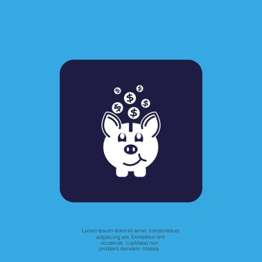 Domuz kumbarası simgesi