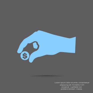 iş simgesi, vektör resimleme 