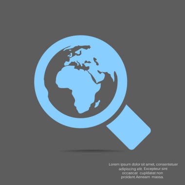 iş simgesi, vektör resimleme 