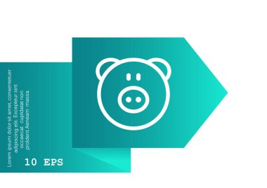 Domuz kumbarası simgesi