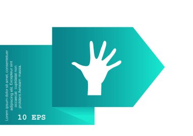 jest simgesi, vektör çizim 