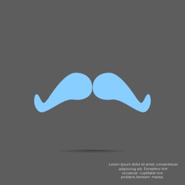 Bıyık web simgesi.