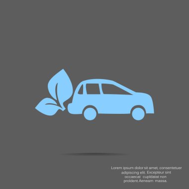 basit araç simgesini