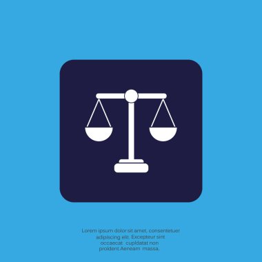 ölçekler, web simgesi.