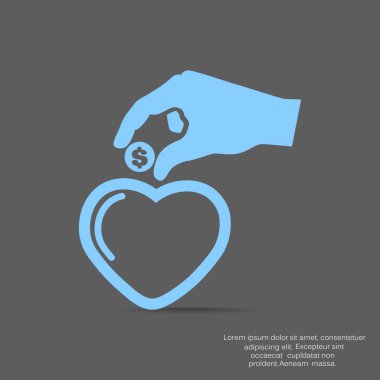 iş simgesi, vektör resimleme 