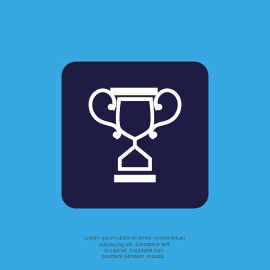 Kupa ödülü vektör illüstrasyonuName 