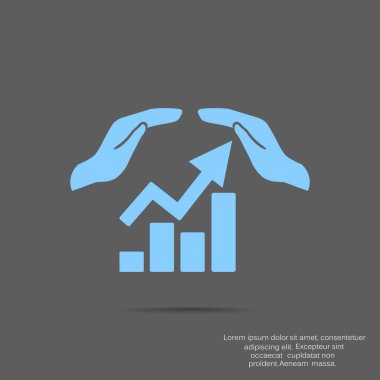 iş simgesi, vektör resimleme 