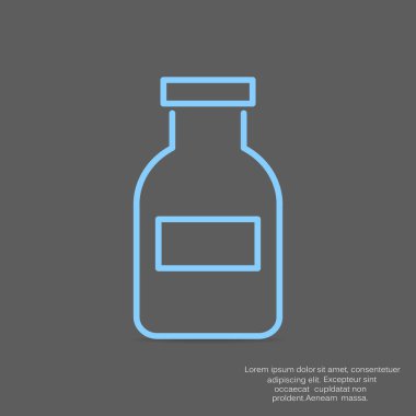 Tıp simgesi, vektör illüstrasyonu 