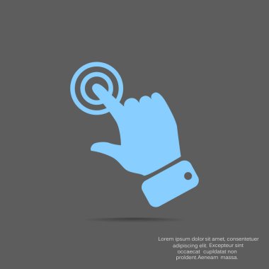 bilgisayar simgesi, vektör illüstrasyonu 