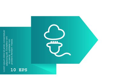 bağlantı işaret illüstrasyon vektör