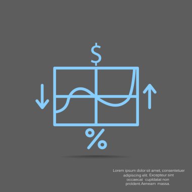 iş diyagramı düz kutsal kişilerin resmi, vektör çizim