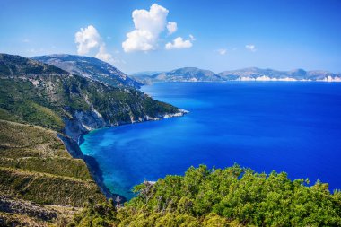 Assos Köyü, kefalonia, Yunanistan