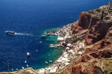 santorini Island, Yunanistan'ın geleneksel mimarisini