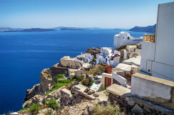 santorini Island, Yunanistan'ın geleneksel mimarisini