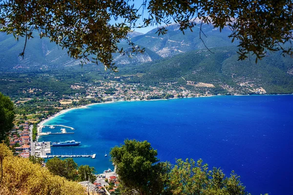 Port Sami, Kefalonia island, Görögország — Stock Fotó