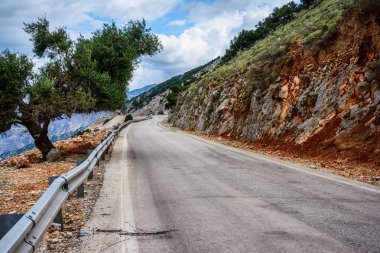Kefalonian road, Yunanistan