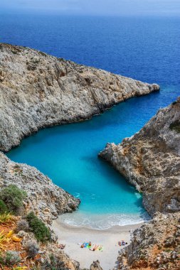 Seitan limania ya da Stefanou plaj, Crete