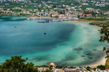 Souda bağlantı noktası adada Crete, Yunanistan