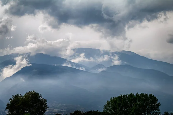 Mount Olympus - Home of Gods. Pieria, Greece — Stock Photo, Image