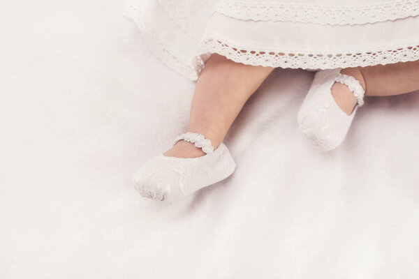 Little baby are ready to christering